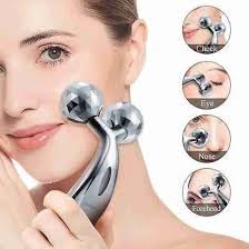 3D Roller Face Massager, Face Lift Tool Firming Beauty Massage Body Face Massage